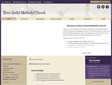 Tablet Screenshot of bricechurch.org